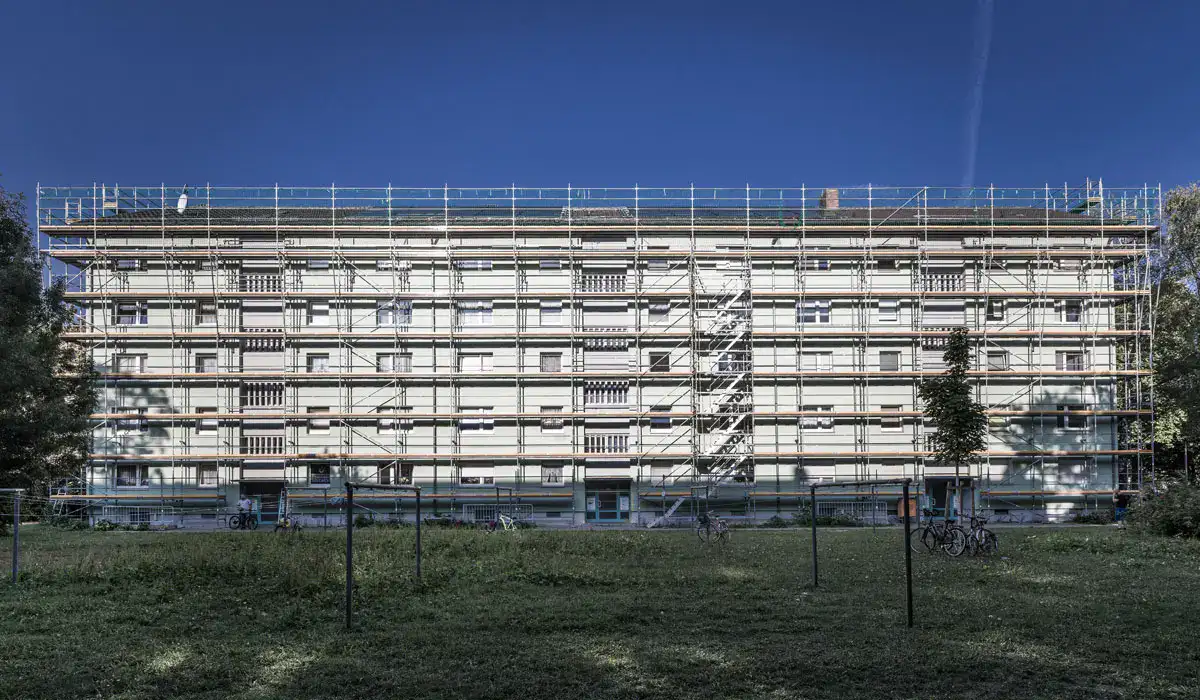 Modernes Bauprojekt im Rahmen des „Smartes Quartier Durlach“.